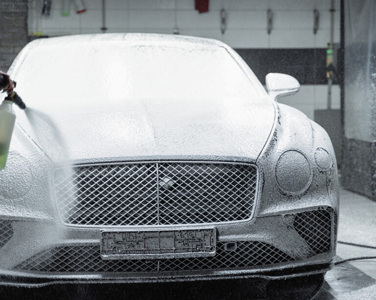 Car Washing After Ceramic Coating Detailing Buff